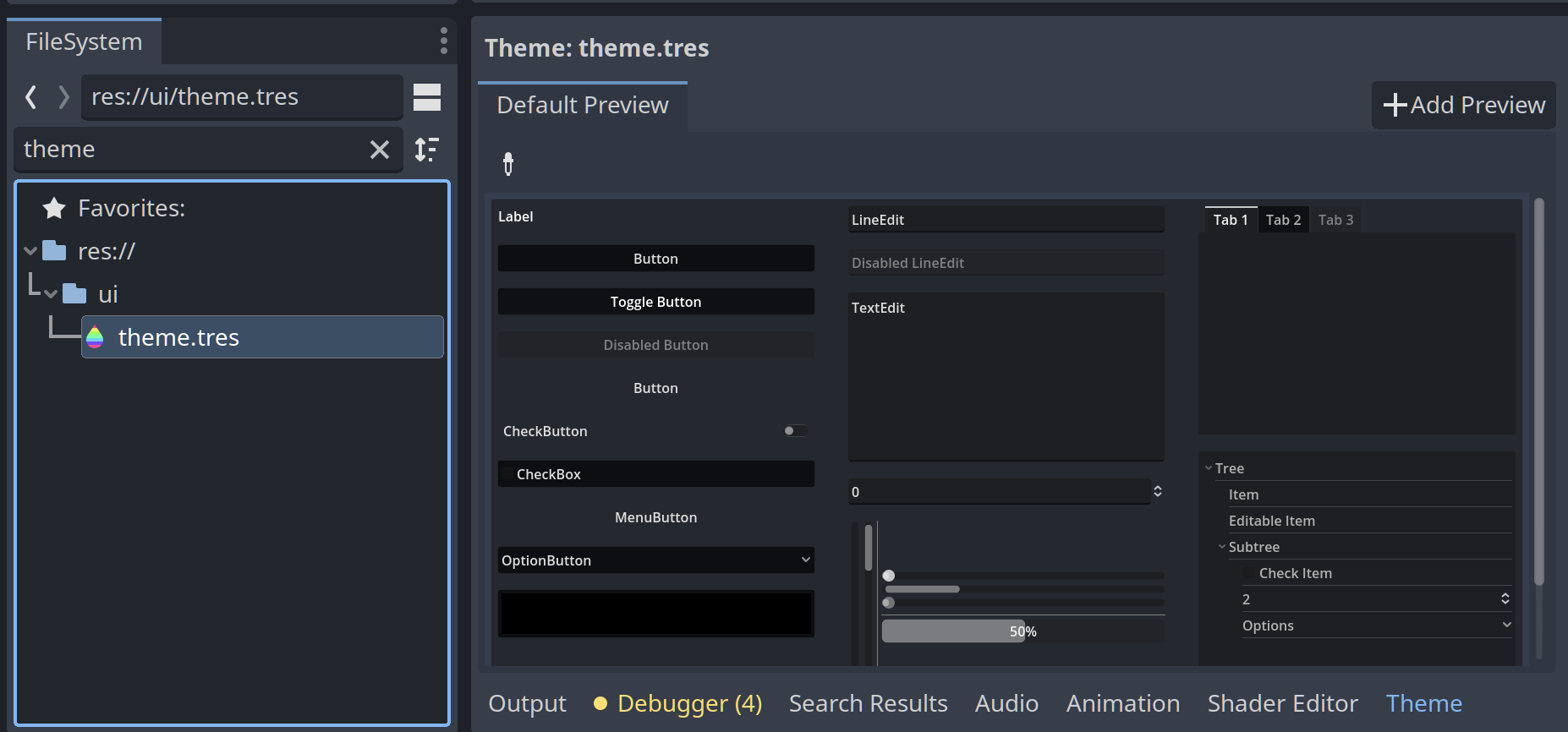 custom-theme